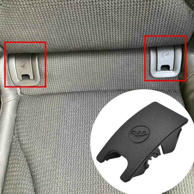 1PC 인테리어 자동 후면 어린이 시트 Isofix 슬롯 트림 커버 패스너 클립 8T 아우디 A4 B8 아방트 RS4 S 라인 A5 8T S5 S4용 PK