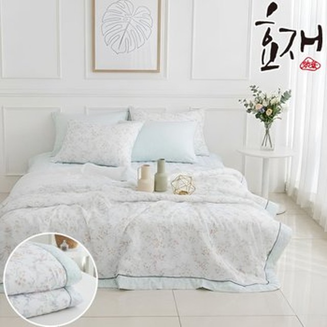 호얀 워싱 인견 여름 차렵이불(Q) by효재
