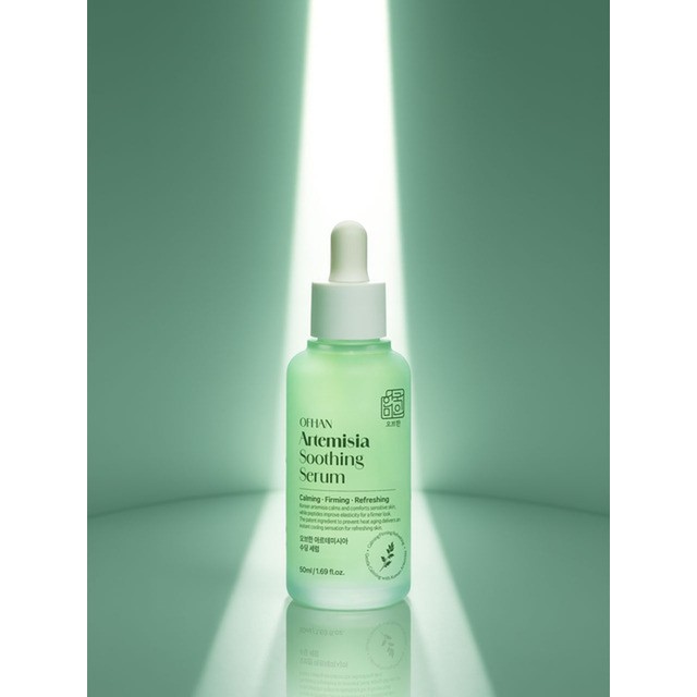 한국미인오브한 오브한 아르테미시아 수딩 세럼 50ml (민감성 진정·쿨링 수딩 쑥) 모이스처라이저 에센스 세럼 앰플