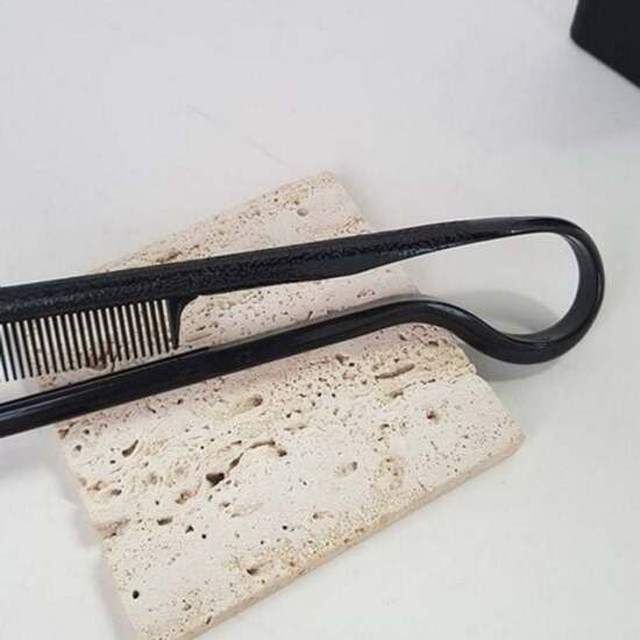 스타일링 남성 볼륨 헤어 빗 미용실 v자 헤어 빗 브러쉬