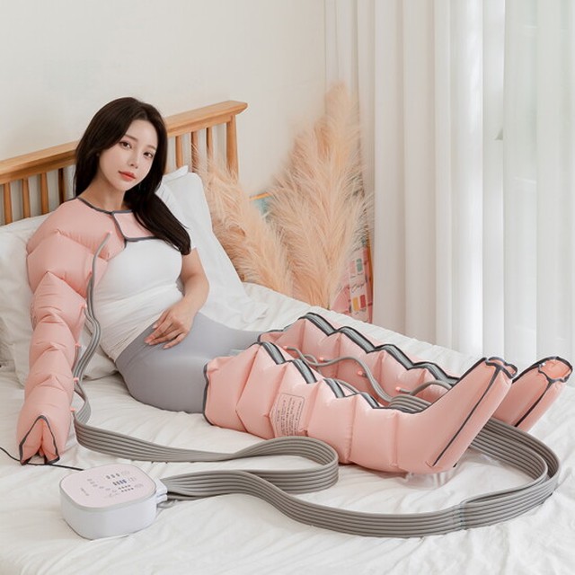 닥터웰 에어미 공기압 종아리 6구 발 다리 마사지기 안마기 (본체+다리+팔)