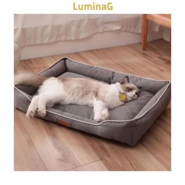 hikt 강아지 방석 고양이 쿠션 애견 침대 사계절 매트