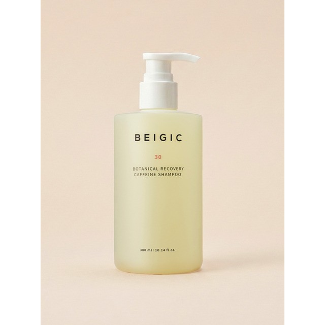 베이지크 보태니컬 리커버리 카페인 샴푸 300ml 헤어케어 샴푸 린스