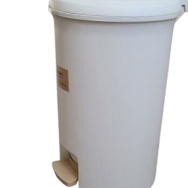 블랑 페달 원형휴지통 20L