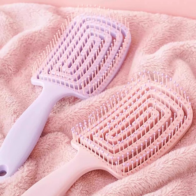 디유 디유 헤어 브러쉬 뿌리볼륨 드라이 빗 두피 모공 머리 마사지 샴푸 롤빗 2개입