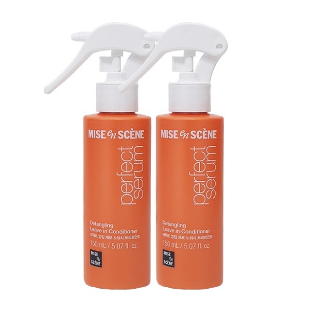 미쟝센 퍼펙트 엉킴제로 노워시 트리트먼트 150ml x2