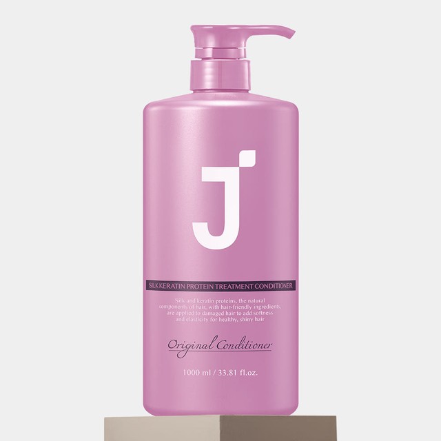 제이숲 실크 케라틴 단백질 케어 헤어 클리닉 대용량 린스 컨디셔너 1000ml