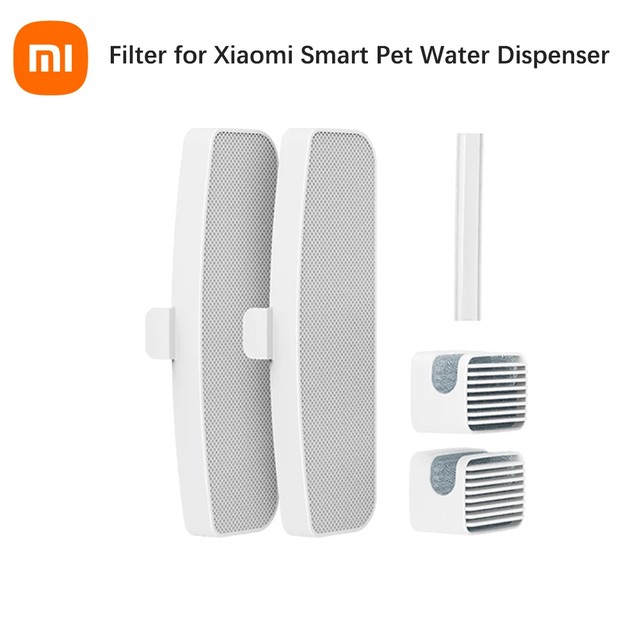 1 2 3PCS Xiaomi 스마트 애완 동물 물 디스펜서 필터 세트 식수대 자동 무음 물 디스펜서 필터 세트