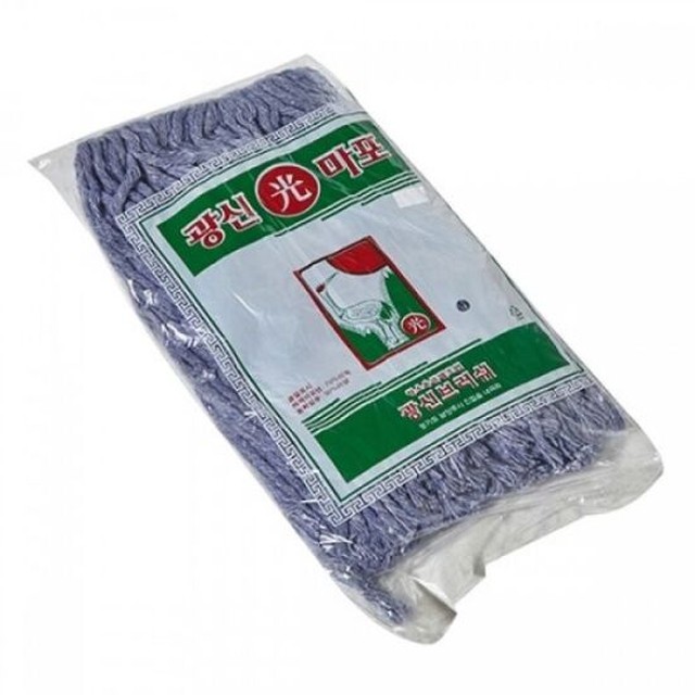 청마포걸레 리필 바닥 실내 강당 물걸레 막대 5개 40g 청소용품