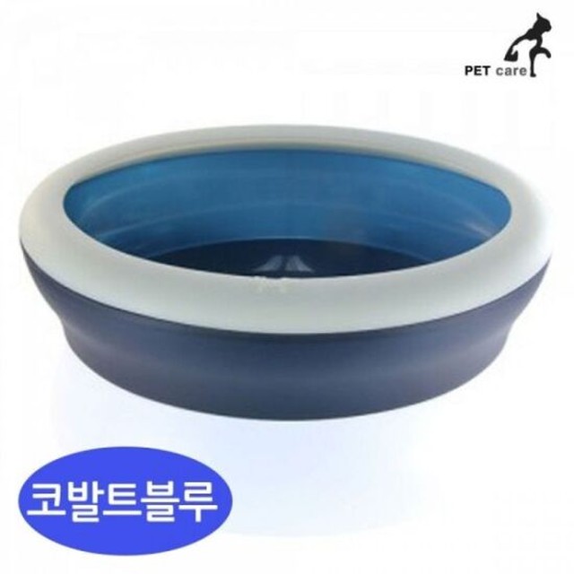 고양이 화장실 고양이배변통 변기 배변판 캣리터박스 캣토일렛 화장실바닥 코발트블루