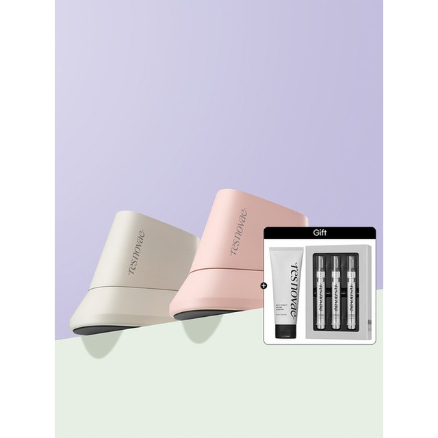 레스노베/[두피디바이스] 하이퍼 샷핑크 +스칼프 앰플 15ml 3개 SET(+볼륨 샴푸 100ml )/헤어디바이스 탈모/두피기기