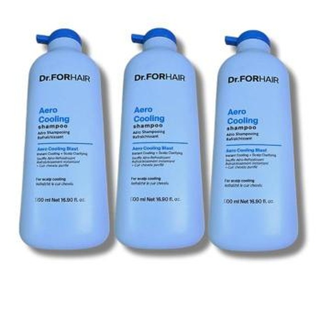 [셀러허브] 닥터포헤어 딥 클린 쿨링 샴푸 500ml 3개 (S51575260)[이마트몰] [51575260]