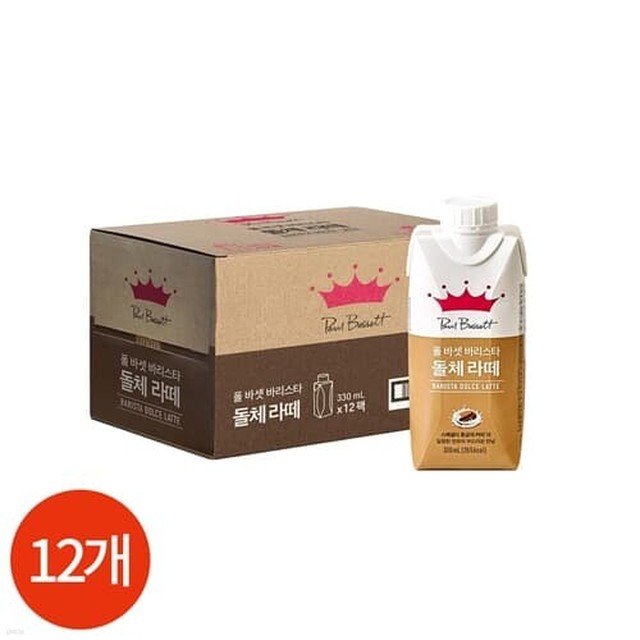 폴 바셋 돌체라떼 330ml x 12개