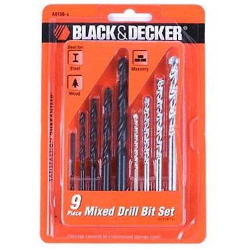 black decker 15054 4 piece hex shank drill bit set
