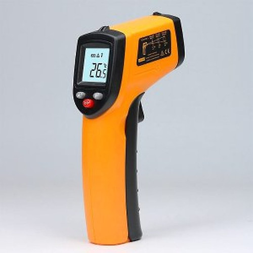 Ruoshui Digital Infrared Thermometer Gun -20-550 Celsius Non-contact IR  Laser Surface Temp Reader Industrial Temperature sensor