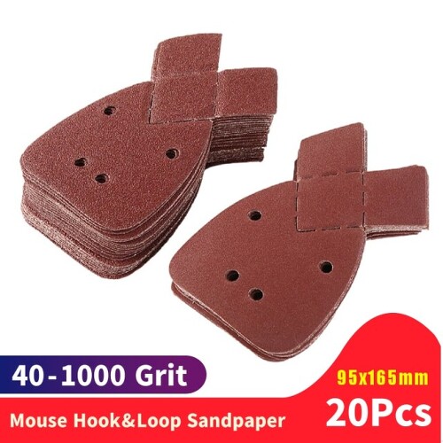 S&F STEAD & FAST Black and Decker Mouse Sander Pads 220 Grit